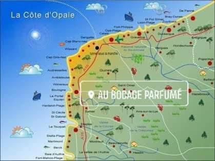 Au Bocage Parfume Gite La Cigaline Wirwignes Ruang foto